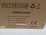 a cardboard box with a picture of a fire hydrant inside of it