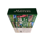 a green box with a picture of a horse on it