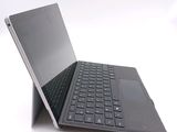 a close up of a laptop with a keyboard on it