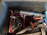 a box full of tools that are inside of it