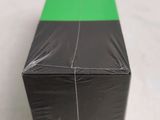 an image of a black and green box on a white surface