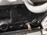 an image of a close up view of a gas stove