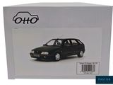 a box with a picture of a black car in it