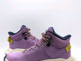 nike air footscape ultra flyknit mid purple / white