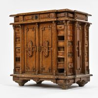 [HORLOGERIE] Cabinet de table sur quatre faces en bois natur… (photo 2)