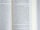 an open book that is sitting on a table