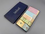 a box of matches and a box of matches on a table