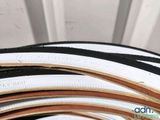 a stack of tires that are stacked on top of each other