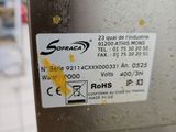 a label on the side of a machine that is not working