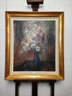 Louis PFEIFFER : "Bouquet de fleurs".