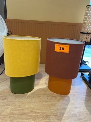 LAURE-ANNE QUEREYRON 2 Lampes à poser modèle LAMPE OVALE Mis…