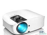 une image représentant un projecteur blanc surmonté d'une lumière bleue