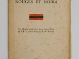 an old book with the title les rouges et noirs on it