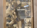 a framed picture of a man in a military uniform