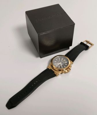 Montre MICHAEL KORS "MK8325" en acier doré, bracelet en sili… - Photo 1