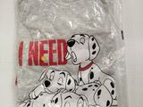 disney the 101 dalmatian t - shirt in plastic bag