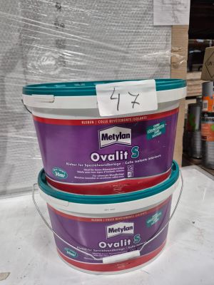 Lot de 2 Colle Metylan Ovalit S pour revêtements isolants in…