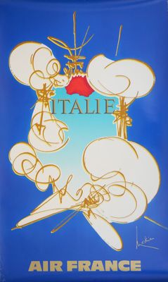 Georges MATHIEU (1912-2012) pour AIR FRANCE