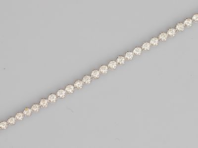 a diamond tennis bracelet