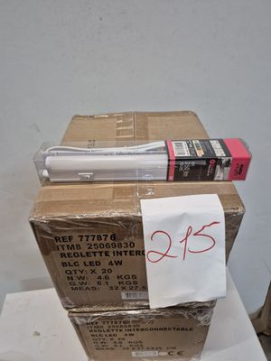 Lot de 40 réglettes interconnectables IP20 pour cuisine piec…