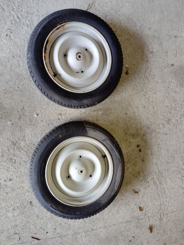 2 roues pour CITROËN, Méhari, 2Cv, Acadiane… 2 roues complètes av...