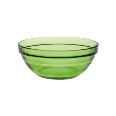 1552 / LOT DE 5 SaladierS DURALEX - - vert jungle - Ve…