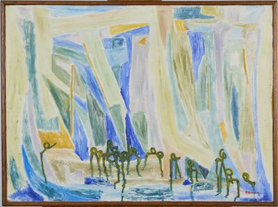 PRUDOM (1927-1992) "Composition"