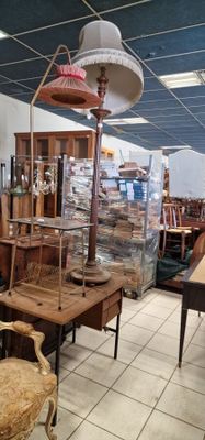 a room with a lot of furniture in it