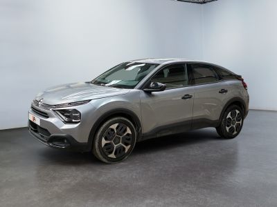 the new toyota c - hr suv is shown in a showroom