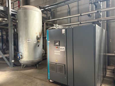 EXT - 1 ensemble de production d'air comprimée composée de :…