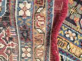 an image of a close up of a rug on a table