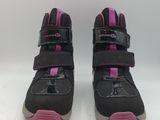 nike air force high top sneaker black / pink size 7 5