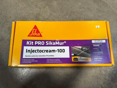 Kit PRO Sikamur Injectocream-100 anti-humidité