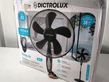 a box with a fan on it sitting on a table