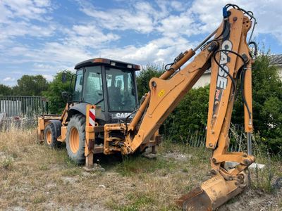 une image représentant la pelleteuse d'un engin de chantier