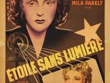 une affiche de film mettant en scène une femme et sur laquelle figure une étoile