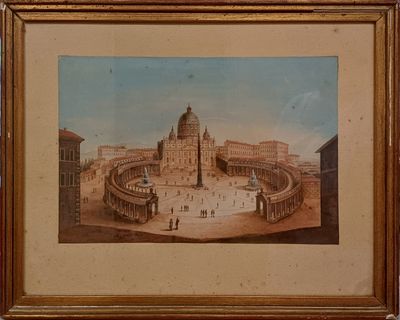 une vieille photo d'un bâtiment sur lequel se trouve une horloge