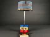an image of a lamp made out of legos