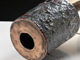 a metal object that is sitting on a table
