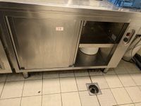 Caisson bas chauffe-plat en inox (photo 2)