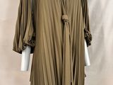 an image of a mannequin dressed in a brown dress