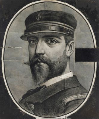 [BOIS (gravure)]. Officier de marine.