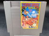 une vieille cartouche de jeu Nintendo dont la jaquette représente un jeu vidéo Spider-Man