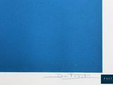 an image of a picture of a blue background with a white border