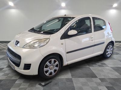 a picture of a small white car on a checkered floor