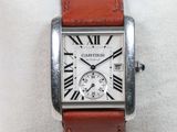 a close up of a watch with roman numerals on it