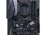 a close up of a motherboard with a mouse on top of it