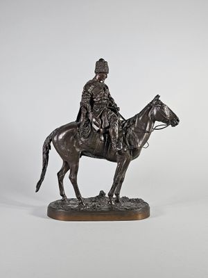 Evgeni Alexandrovich LANCERAY (1848-1886) Circassien au lass…