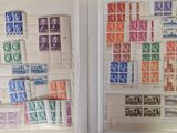 a picture of a collection of stamps on the wall