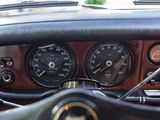a close up of a dashboard of a car